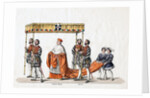 Cardinal Wolsey with attendants by Anonymous