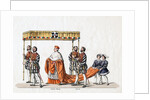 Cardinal Wolsey with attendants by Anonymous