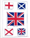 The origins of the British flag by Anonymous