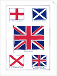 The origins of the British flag by Anonymous