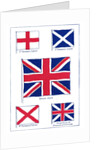 The origins of the British flag by Anonymous