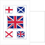 The origins of the British flag by Anonymous