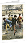 Ice skaters by Anonymous