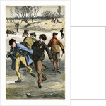 Ice skaters by Anonymous