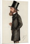 Caricature of Alfred Lord Tennyson by Anonymous