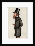 Caricature of Alfred Lord Tennyson by Anonymous