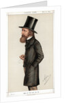 Caricature of Alfred Lord Tennyson by Anonymous