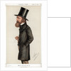 Caricature of Alfred Lord Tennyson by Anonymous