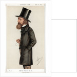 Caricature of Alfred Lord Tennyson by Anonymous