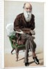 Caricature of Charles Darwin by Anonymous