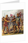 Battle at Poitiers by Anonymous