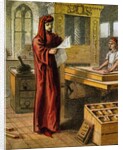 The first English printer by Anonymous