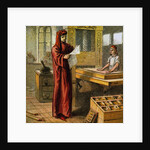 The first English printer by Anonymous