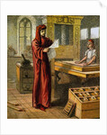 The first English printer by Anonymous