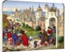 Entrance of the Queen Isabeau of Bavaria into Paris by Anonymous