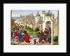 Entrance of the Queen Isabeau of Bavaria into Paris by Anonymous