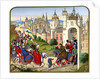 Entrance of the Queen Isabeau of Bavaria into Paris by Anonymous