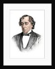 Benjamin Disraeli by Anonymous