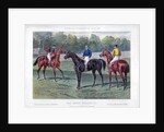 The Derby Favourites by Anonymous