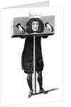 Titus Oates in the pillory by Anonymous