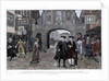 Samuel Johnson and James Boswell in Fleet Street by Anonymous