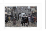Samuel Johnson and James Boswell in Fleet Street by Anonymous