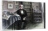Hans Christian Andersen in his study by Anonymous