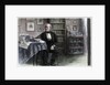 Hans Christian Andersen in his study by Anonymous