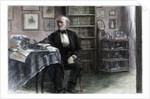 Hans Christian Andersen in his study by Anonymous