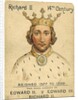 King Richard II playing card by Anonymous
