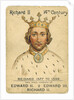King Richard II playing card by Anonymous