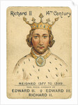 King Richard II playing card by Anonymous