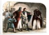 King Richard I in prison. by Anonymous