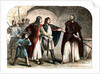 King Richard I in prison. by Anonymous