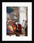 William I granting a charter to the City of London by Anonymous
