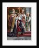 The crowning of Edward I at Westminster by Anonymous