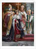 The crowning of Edward I at Westminster by Anonymous