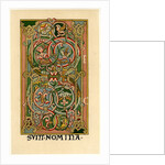 Illuminated initial H by Anonymous