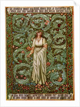 Flora by Sir Burne-Jones
