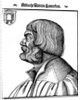 Profile portrait of Albrecht Durer by Anonymous