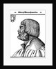 Profile portrait of Albrecht Durer by Anonymous