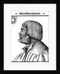 Profile portrait of Albrecht Durer by Anonymous