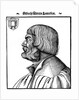 Profile portrait of Albrecht Durer by Anonymous