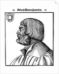 Profile portrait of Albrecht Durer by Anonymous