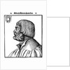 Profile portrait of Albrecht Durer by Anonymous