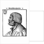 Profile portrait of Albrecht Durer by Anonymous