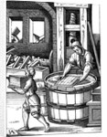 16th century papermaker by Anonymous