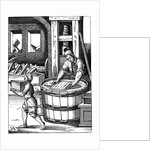 16th century papermaker by Anonymous