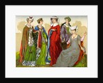 English noblewomen in the 15th-16th century by Anonymous