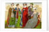 English noblewomen in the 15th-16th century by Anonymous